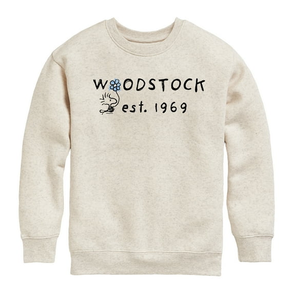 Peanuts - Woodstock 1969 - Youth Crewneck Sweatshirt