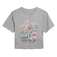 thumbnail image 1 of Peanuts - Woodstock And Friends Band Tee - Juniors Cropped Graphic T-Shirt, 1 of 5