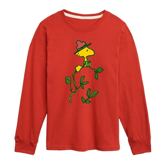 Peanuts - Woodstock Branch - Toddler & Youth Long Sleeve Graphic T-Shirt