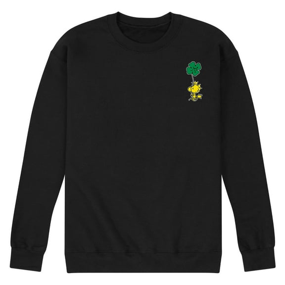 Peanuts - Woodstock Clover - Men's Crew Neck Fleece Pullover