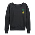 thumbnail image 1 of Peanuts - Woodstock Clover   - Women's Lightweight French Terry Long Sleeve Shirt, 1 of 6