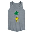 thumbnail image 1 of Peanuts - Woodstock Clover   - Women's Racerback Tank Top, 1 of 6
