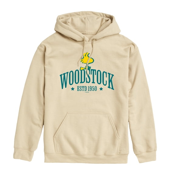 Peanuts - Woodstock Collegiate - Men's Fleece Hoodie Sweatshirt
