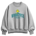 thumbnail image 1 of Peanuts - Woodstock Collegiate - Women's Oversized Fleece Crew Sweatshirt, 1 of 4