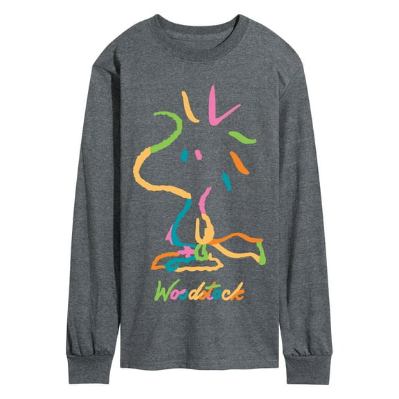 Peanuts - Woodstock Colors - Men's Long Sleeve Graphic T-Shirt