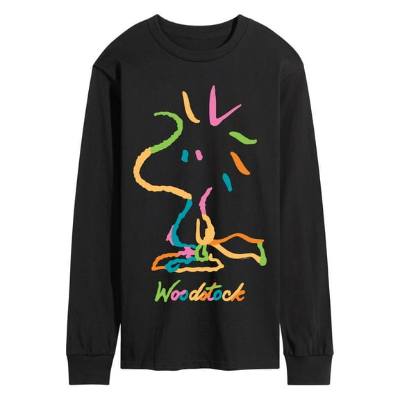 Peanuts - Woodstock Colors - Men's Long Sleeve Graphic T-Shirt