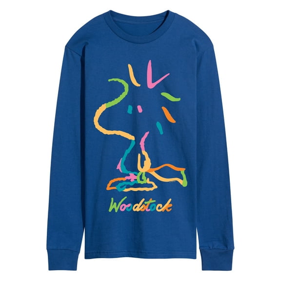 Peanuts - Woodstock Colors - Men's Long Sleeve Graphic T-Shirt