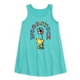 thumbnail image 1 of Peanuts - Woodstock Flower - Youth Girls A-line Dress, 1 of 5