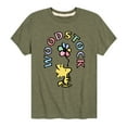 thumbnail image 1 of Peanuts - Woodstock Flower - Youth Short Sleeve Tee, 1 of 6