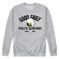 thumbnail image 1 of Peanuts - Woodstock Good Grief Athletic Dept - Men's Crew Neck Fleece Pullover, 1 of 6