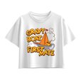 thumbnail image 1 of Peanuts - Woodstock Gravy Boat First Mate Short Sleeve Boxy Graphic T-Shirt, 1 of 5