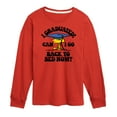 thumbnail image 1 of Peanuts - Woodstock - I Graduated! Can I Go Back to Bed Now? - Toddler & Youth Long Sleeve Graphic T-Shirt, 1 of 6