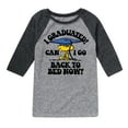 thumbnail image 1 of Peanuts - Woodstock - I Graduated! Can I Go Back to Bed Now? - Toddler & Youth Raglan Graphic T-Shirt, 1 of 6