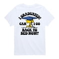 thumbnail image 1 of Peanuts - Woodstock - I Graduated! Can I Go Back to Bed Now? - Toddler & Youth Short Sleeve Graphic T-Shirt, 1 of 6