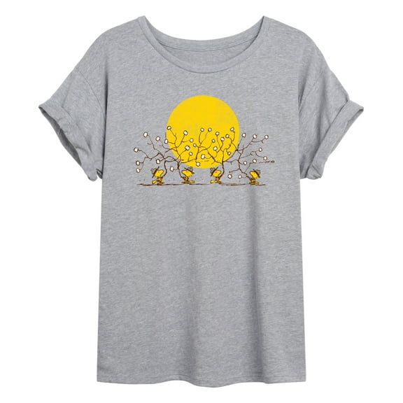 Peanuts - Woodstock Marshmallows - Juniors Ideal Flowy Muscle T-Shirt