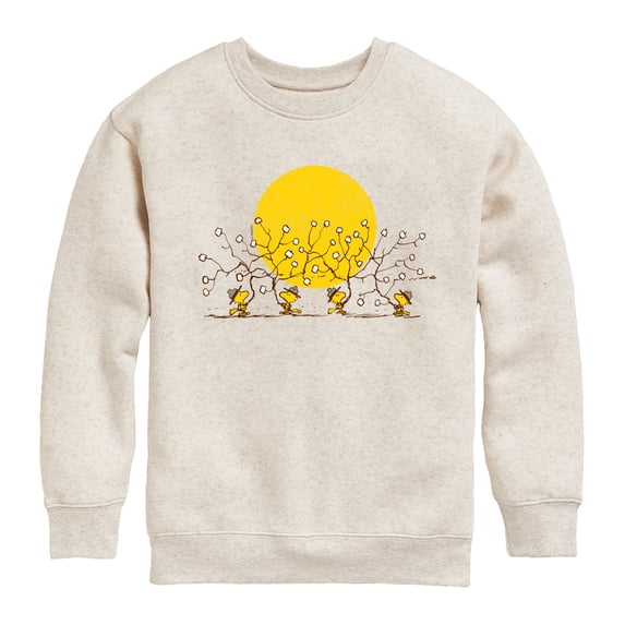 Peanuts - Woodstock Marshmallows - Toddler & Youth Crewneck Fleece Sweatshirt