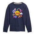 thumbnail image 1 of Peanuts - Woodstock Peace And Love Flair - Youth Long Sleeve Tee, 1 of 6