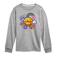 thumbnail image 1 of Peanuts - Woodstock Peace And Love Flair - Youth Long Sleeve Tee, 1 of 6