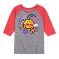 thumbnail image 1 of Peanuts - Woodstock Peace And Love Flair - Youth Raglan Tee, 1 of 7
