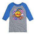 thumbnail image 1 of Peanuts - Woodstock Peace And Love Flair - Youth Raglan Tee, 1 of 5