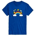 thumbnail image 1 of Peanuts - Woodstock Rainbow - Men's Short Sleeve Graphic T-Shirt, 1 of 5