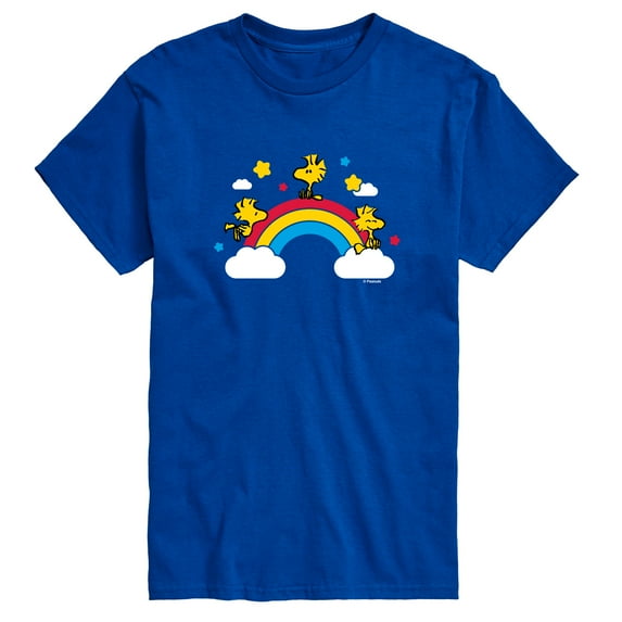 Peanuts - Woodstock Rainbow - Men's Short Sleeve Graphic T-Shirt