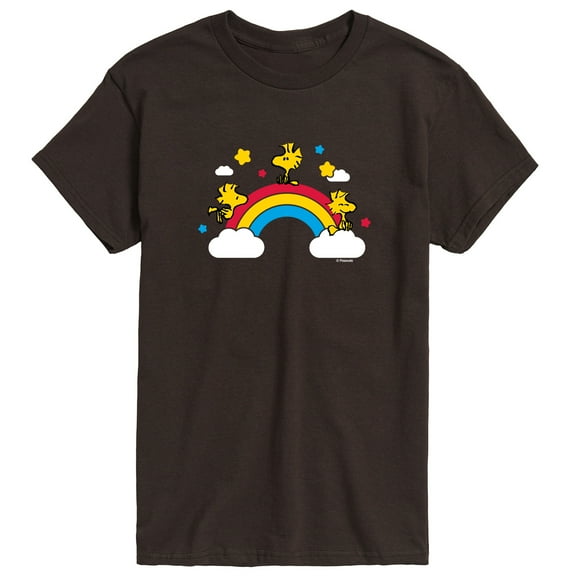 Peanuts - Woodstock Rainbow - Men's Short Sleeve Graphic T-Shirt