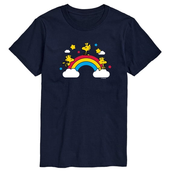 Peanuts - Woodstock Rainbow - Men's Short Sleeve Graphic T-Shirt
