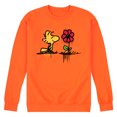 thumbnail image 1 of Peanuts - Woodstock Rose - Men's Crew Neck Fleece Pullover, 1 of 7