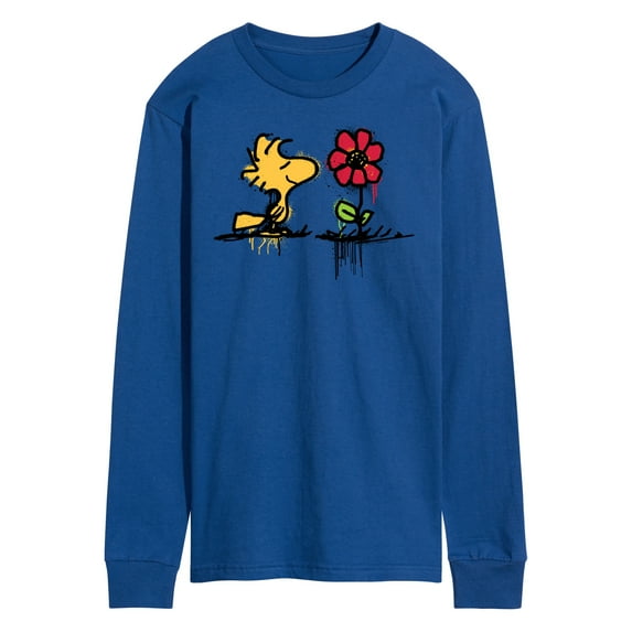 Peanuts - Woodstock Rose - Men's Long Sleeve T-Shirt