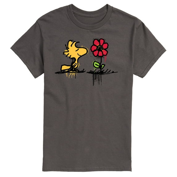 Peanuts - Woodstock Rose - Men's Short Sleeve Graphic T-Shirt
