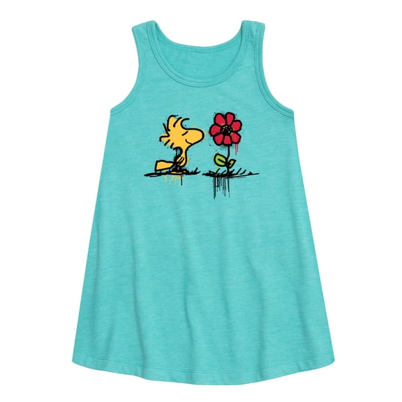 Peanuts - Woodstock Rose  - Toddler and Youth Girls A-line Dress
