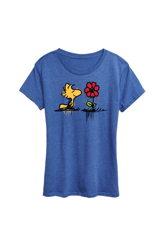 - Woodstock Rose - Women's Short Sleeve Graphic T-Shirt