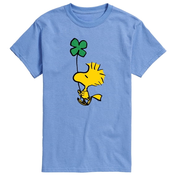 Peanuts - Woodstock Shamrock Green Glitter - Men's Short Sleeve Graphic T-Shirt