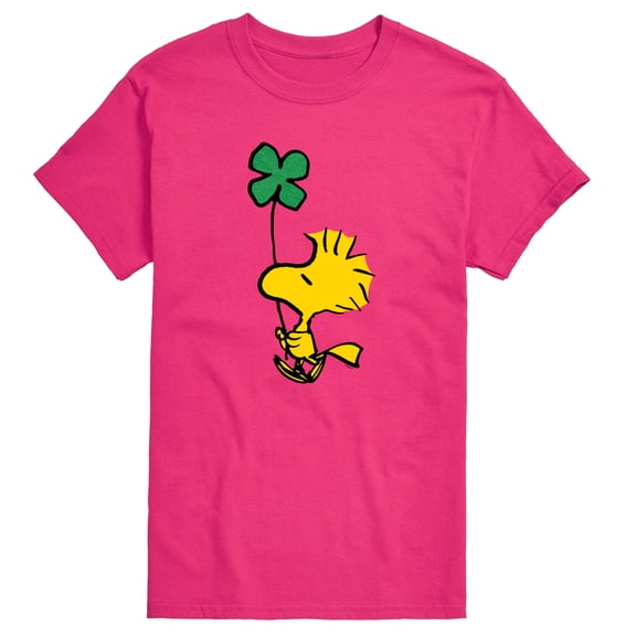 Peanuts - Woodstock Shamrock Green Glitter - Men's Short Sleeve Graphic T-Shirt