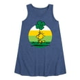 thumbnail image 1 of Peanuts - Woodstock Shamrock - Toddler and Youth Girls A-line Dress, 1 of 6