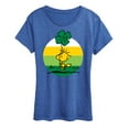 thumbnail image 1 of Peanuts - Woodstock Shamrock - Women's Short Sleeve Graphic T-Shirt, 1 of 6
