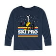 thumbnail image 1 of Peanuts - Woodstock Ski Pro - Toddler And Youth Long Sleeve Graphic T-Shirt, 1 of 6
