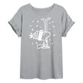 thumbnail image 1 of Peanuts - Woodstock Snowfall - Juniors Ideal Flowy Muscle T-Shirt, 1 of 6