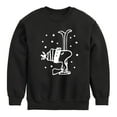 thumbnail image 1 of Peanuts - Woodstock Snowfall - Toddler & Youth Crewneck Fleece Sweatshirt, 1 of 6