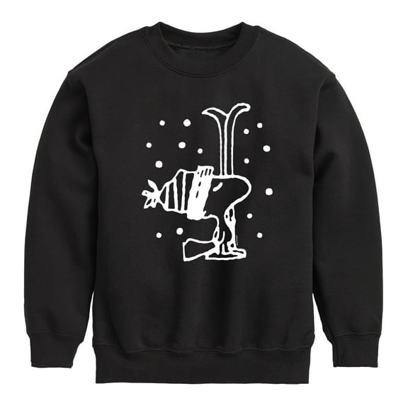Peanuts - Woodstock Snowfall - Toddler & Youth Crewneck Fleece Sweatshirt