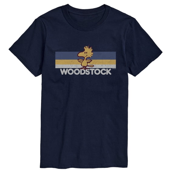 Peanuts - Woodstock Stripes - Men's Short Sleeve Graphic T-Shirt