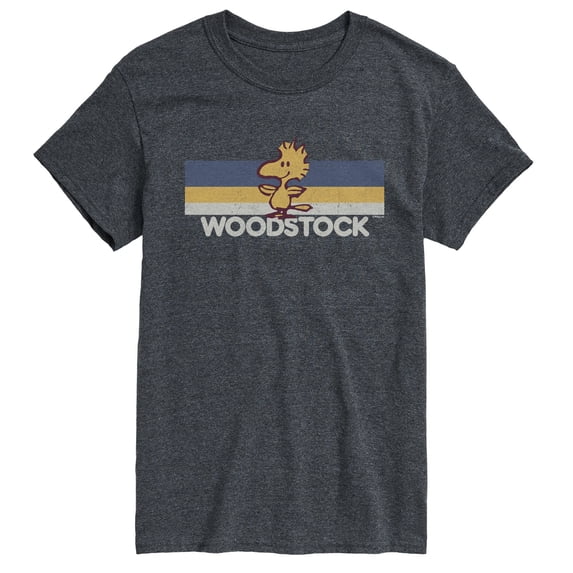 Peanuts - Woodstock Stripes - Men's Short Sleeve Graphic T-Shirt