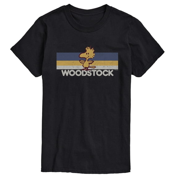 Peanuts - Woodstock Stripes - Men's Short Sleeve Graphic T-Shirt