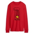 thumbnail image 1 of Peanuts - Woodstock This Is Fine - Men's Long Sleeve Graphic T-Shirt, 1 of 4