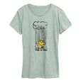 thumbnail image 1 of Peanuts - Woodstock This Is Fine - Women's Short Sleeve Graphic T-Shirt, 1 of 4