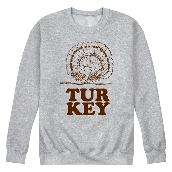 Peanuts - Woodstock Turkey - Men's Crew Neck Fleece Pullover