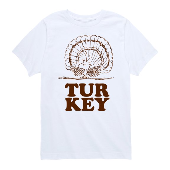Peanuts - Woodstock Turkey - Toddler And Youth Short Sleeve Graphic T-Shirt