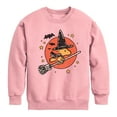 thumbnail image 1 of Peanuts - Woodstock Witch - Toddler & Youth Crewneck Fleece Sweatshirt, 1 of 5
