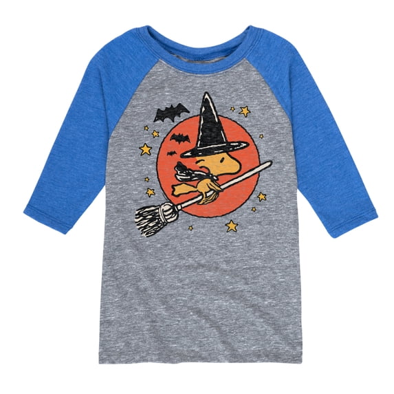Peanuts - Woodstock Witch - Toddler & Youth Raglan Graphic T-Shirt